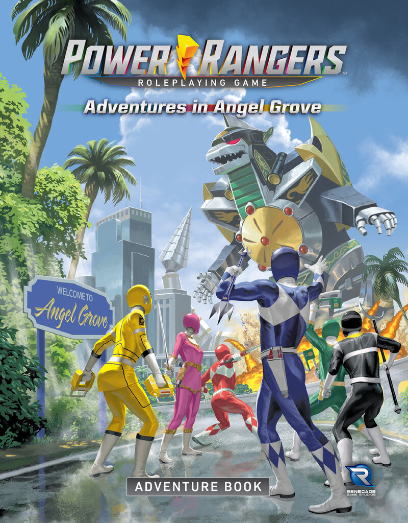 Renegade Games Power Rangers: RPG - Adventures in Angel Grove Adventure Book