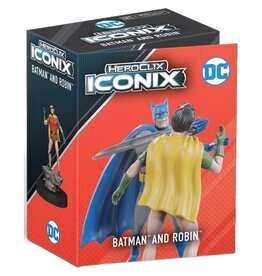 Wizkids DC HeroClix: Iconix - Batman and Robin