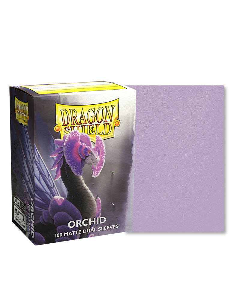 arcane tinman Dragon Shield Orchid Matte Dual Sleeves