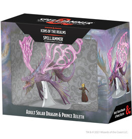 Wizkids D&D Icons Spelljammer Adult Solar Dragon & Prince Xeleth