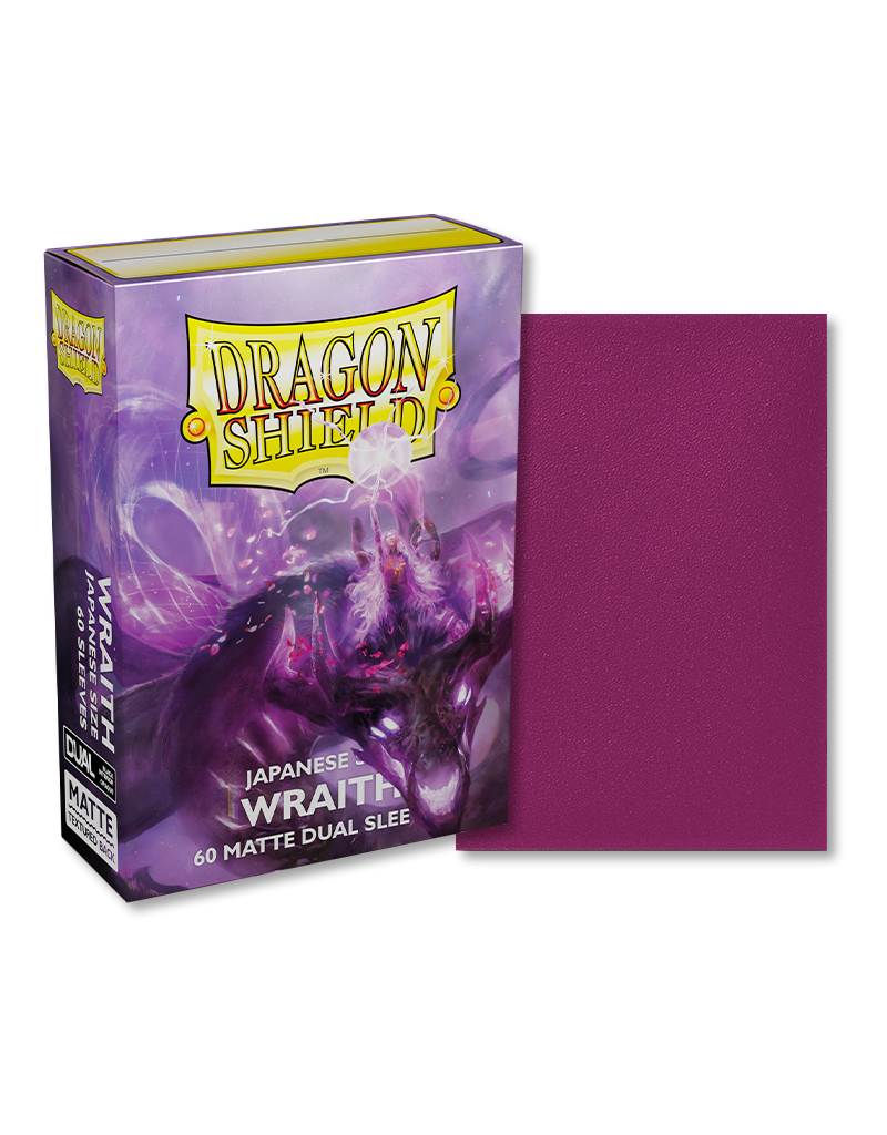 Dragonshield Dragon Shield 60ct Pack Mini Dual Matte Wraith