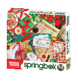 springbok Springbok 1000pc Santa's Desk