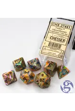 Chessex Chessex: Festive Vibrant/Brown 7 Die Set