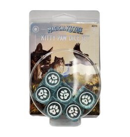 Atlas Games Magical Kitties Save the Day! RPG: d6 Kitty Paw Dice Set (6)