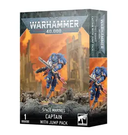 Games Workshop WH40k Space Marines Captain w/ Jump Pack