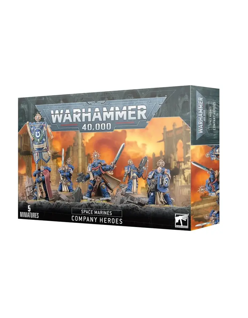 Games Workshop WH40k Space Marines Company Heroes