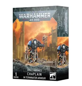 Games Workshop WH40k Space Marines Chaplain in Terminator Armour