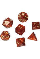 Chessex Chessex: Scarab Scarlet/Gold 7-Die Set