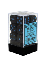 Chessex D6 Block - 16mm - Speckled Blue Stars
