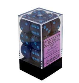 Chessex D6 Block - 16mm - Speckled Cobalt