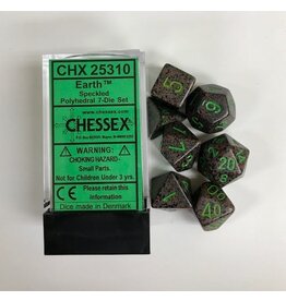 Chessex 7 Die Set - Speckled Earth