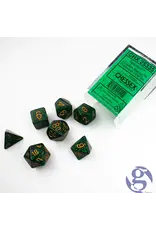 Chessex 7 Die Set - Speckled Golden Recon