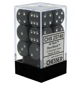Chessex D6 Block - 16mm - Speckled Hi-Tech