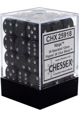 Chessex D6 Block - 12mm - Speckled Ninja