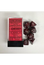 Chessex 7 Die Set - Speckled Silver Volcano