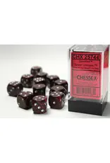 Chessex D6 Block - 16mm - Speckled Silver Volcano/Black