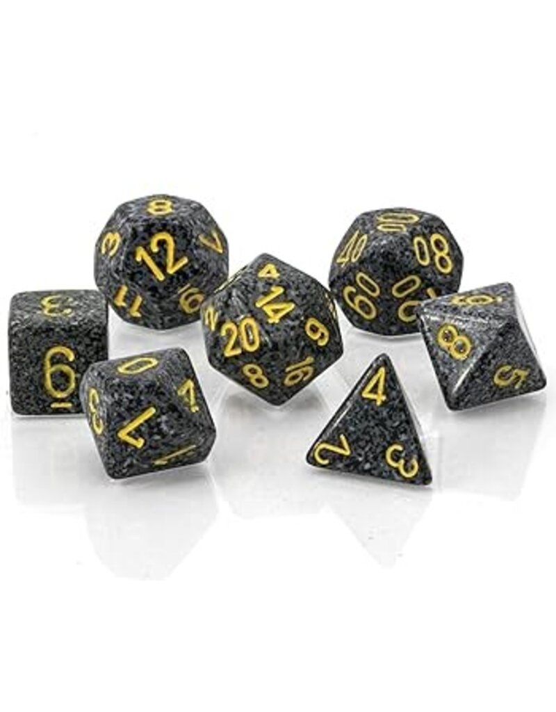 Chessex 7 Die Set - Speckled Urban Camo