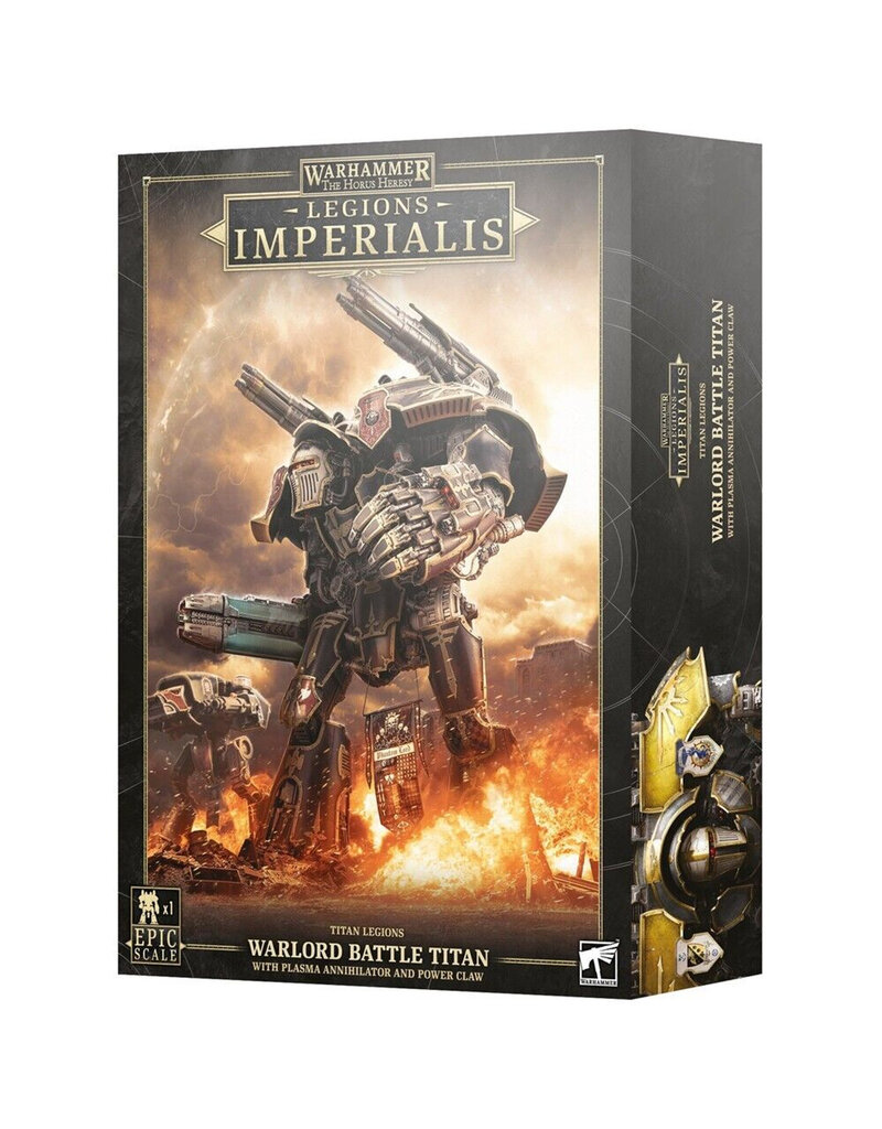 Games Workshop Legions Imperialis Titan Legions Warlord Battle Titan w/ Plasma Annihilator and Power