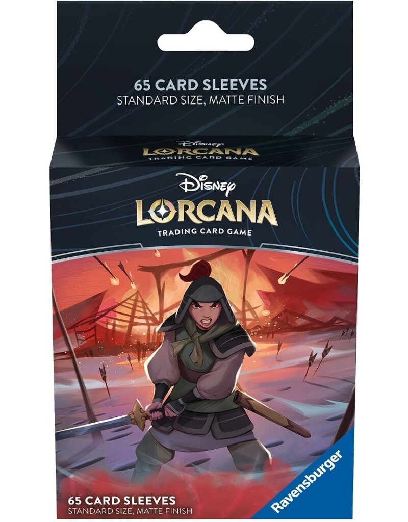 Ravensburger DP Disney Lorcana Mulan 60ct Sleeves