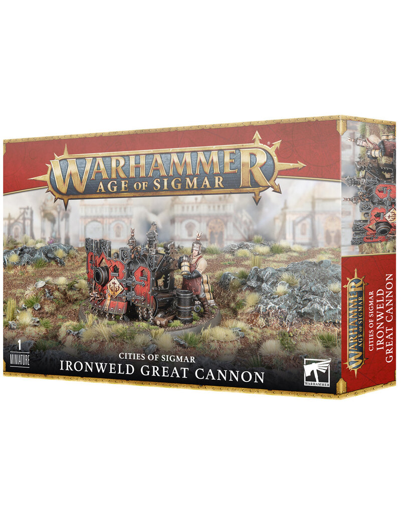 Games Workshop Age of Sigmar Cities of Sigmar Ironweld Great Cannon