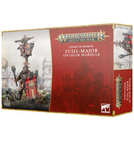 Games Workshop WHAOS Cities of Sigmar Fusil-Major on Ogor Warhulk