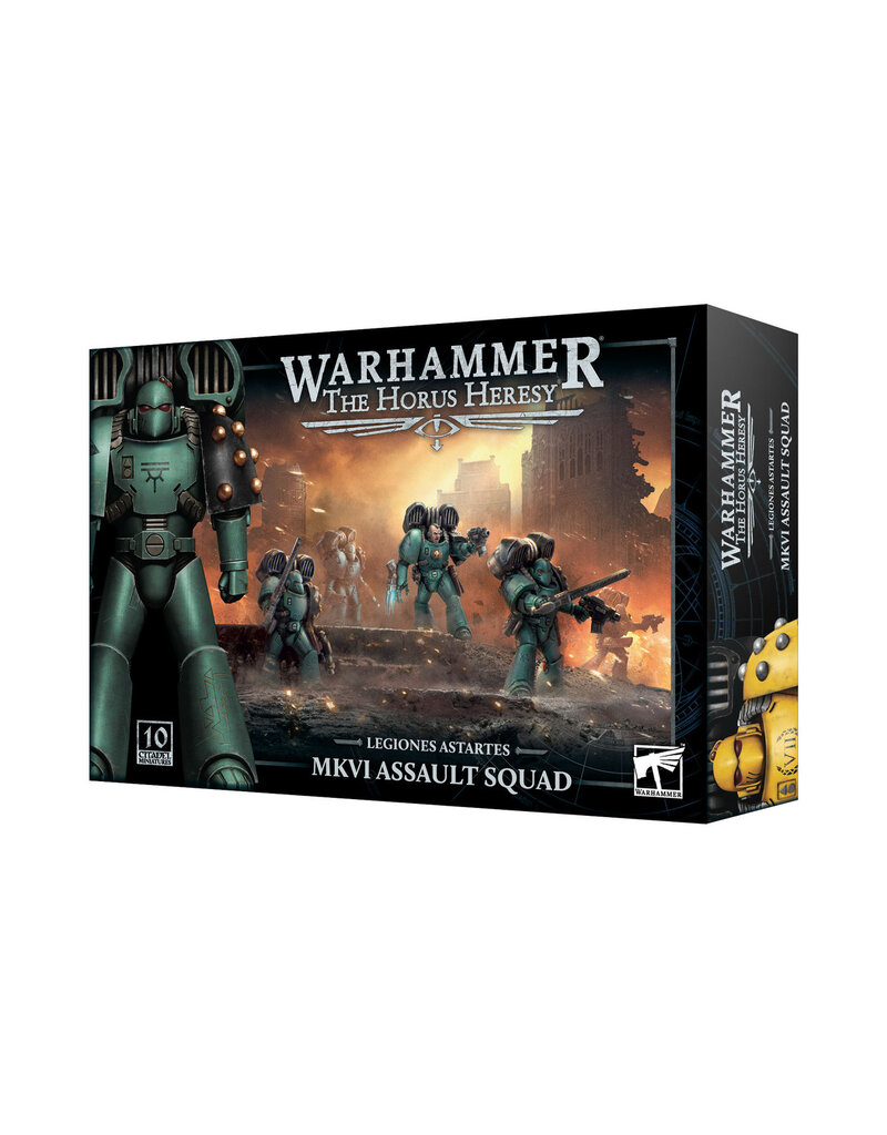Games Workshop WHHH Legiones Astartes MKVI Assault Squad