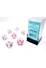 Chessex 7 Die Set - Festive Pop Art /red