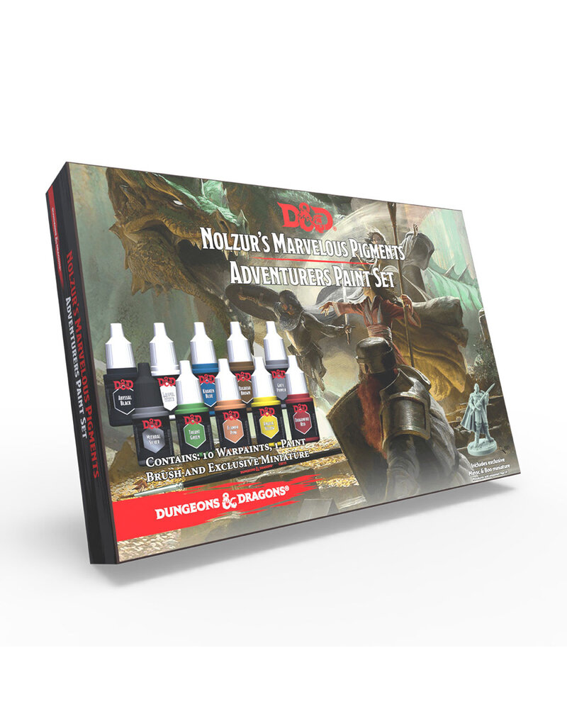Gale Force Nine Army Painter D&D Nolzur's Marvelous Pigments Adventurers Paint Set
