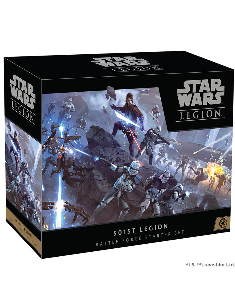 atomic mass games Star Wars Legion 501st Battle Force Starter Set
