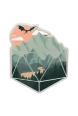 Scenic D20 Enamel Pin