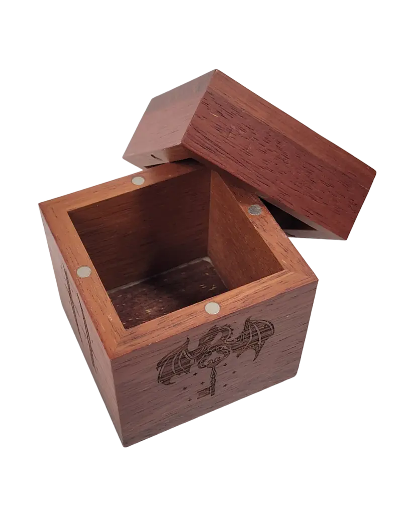 forged gaming Forged Etched Wooden Storage Box