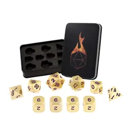 forged gaming Forged Royal Gold Set 10 Metal Dice