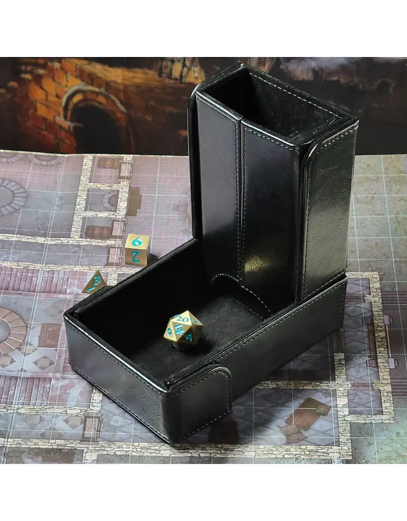 forged gaming Dice Tower Forged The Keep Magnetic Foldable Dice Tower & Tray