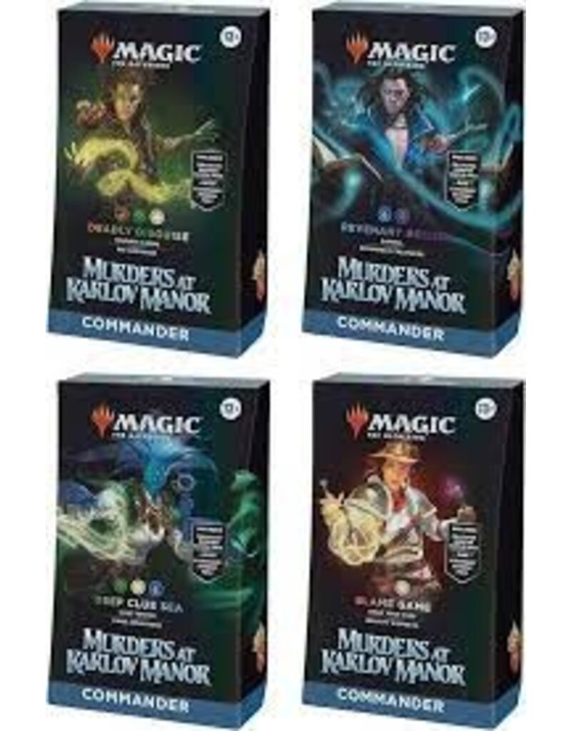 Wizards of the Coast MTG Murders at Karlov Manor Commander Deck