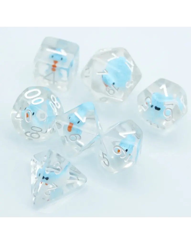 foam brain wholesale Blue Bird RPG Dice Set