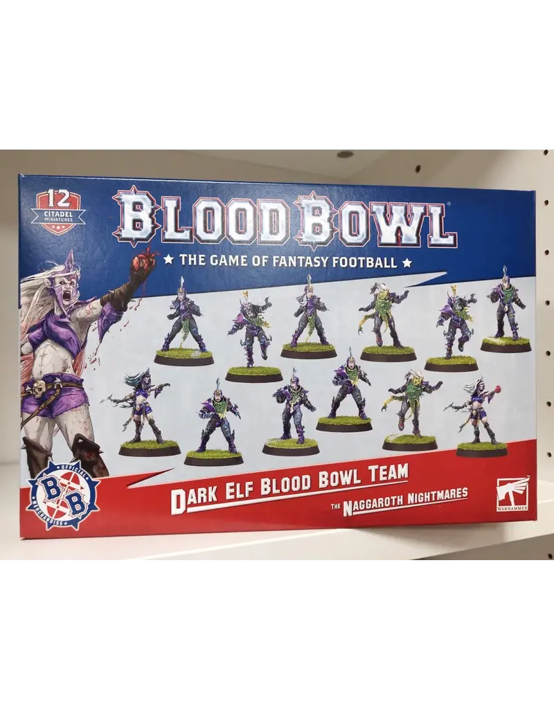 Games Workshop Blood Bowl Dark Elf Blood Bowl Team