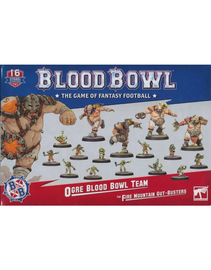 Games Workshop Blood Bowl Ogre Blood Bowl Team