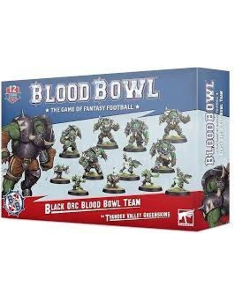 Games Workshop Blood Bowl BLack Orc Blood Bowl Team