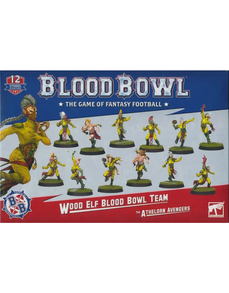 Games Workshop Blood Bowl Wood Elf Blood Bowl Team