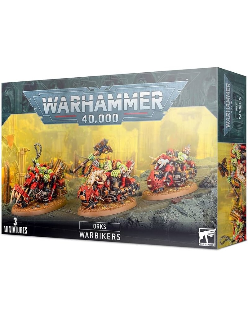 Games Workshop WH40k Orks Warbikers Mob