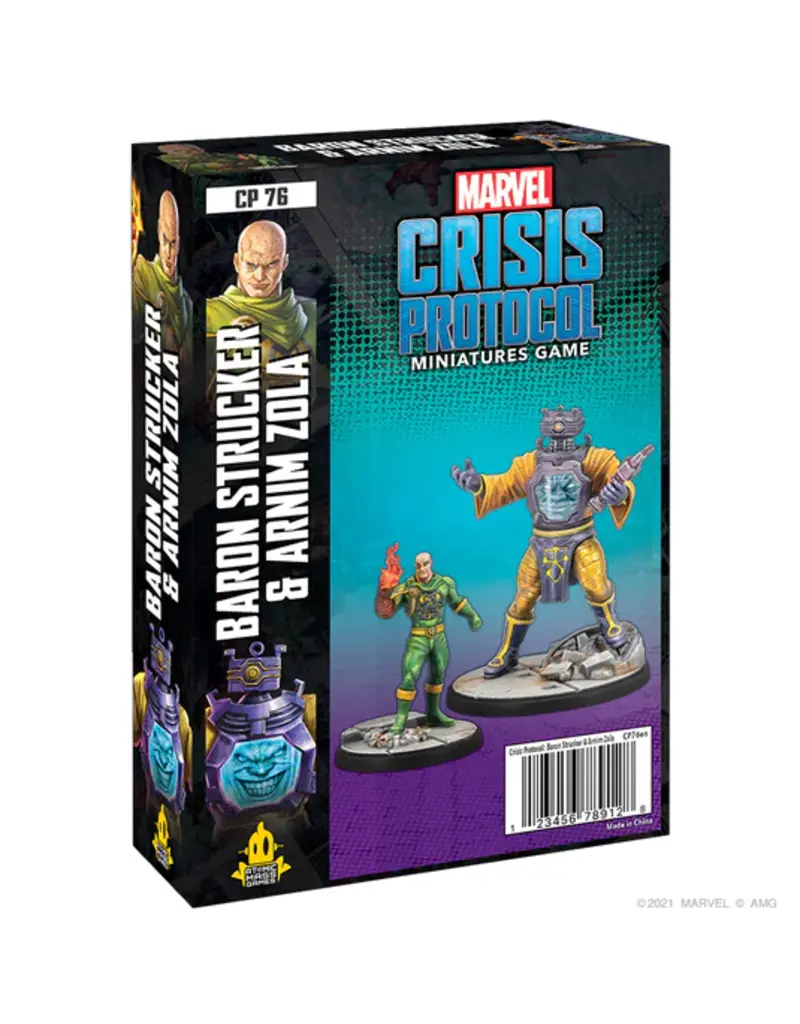 AsmOdee Marvel Crisis Protocol Baron Strucker & Arnim Zola