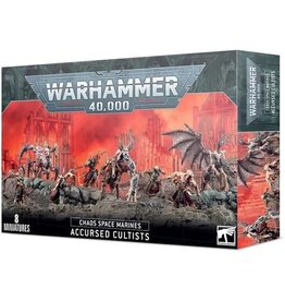 Games Workshop WH40k Chaos Space Marines Accursed Cultists