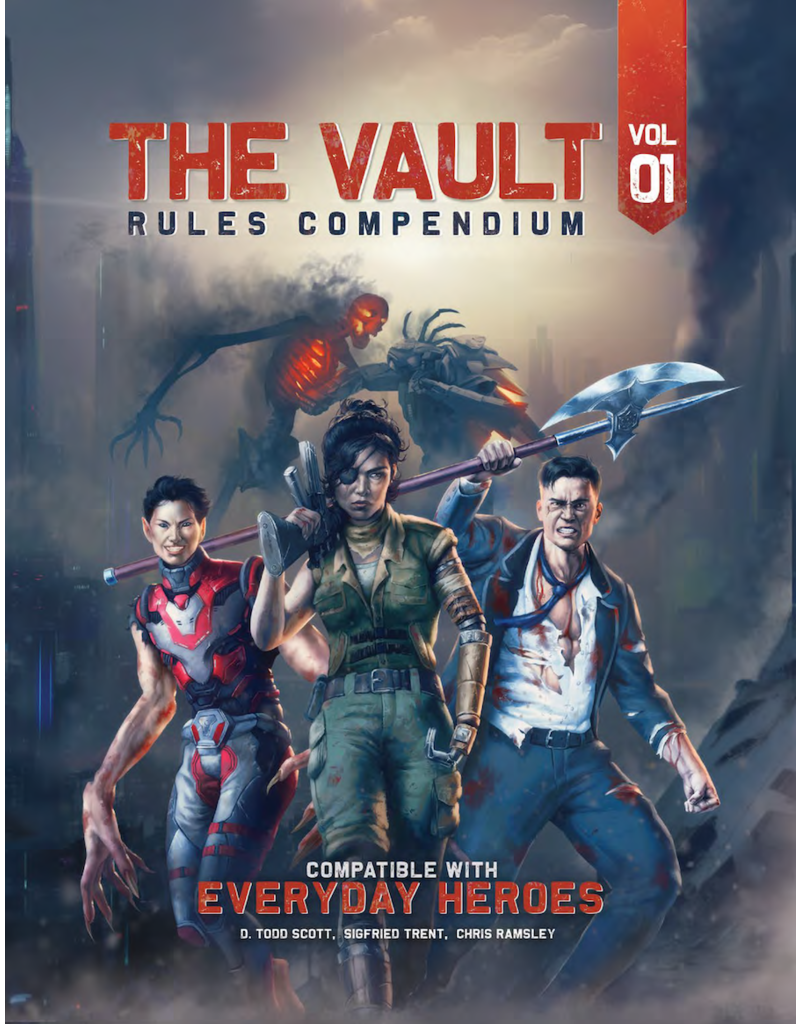 evilgenius games Everyday Heroes RPG: The Vault Rules Compendium