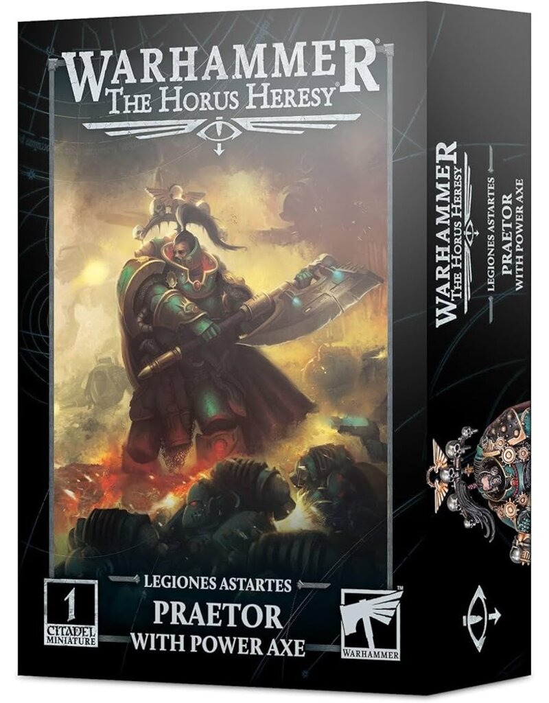 Games Workshop Warhammer The Horus Heresy Legiones Astartes Praetor with Power Axe
