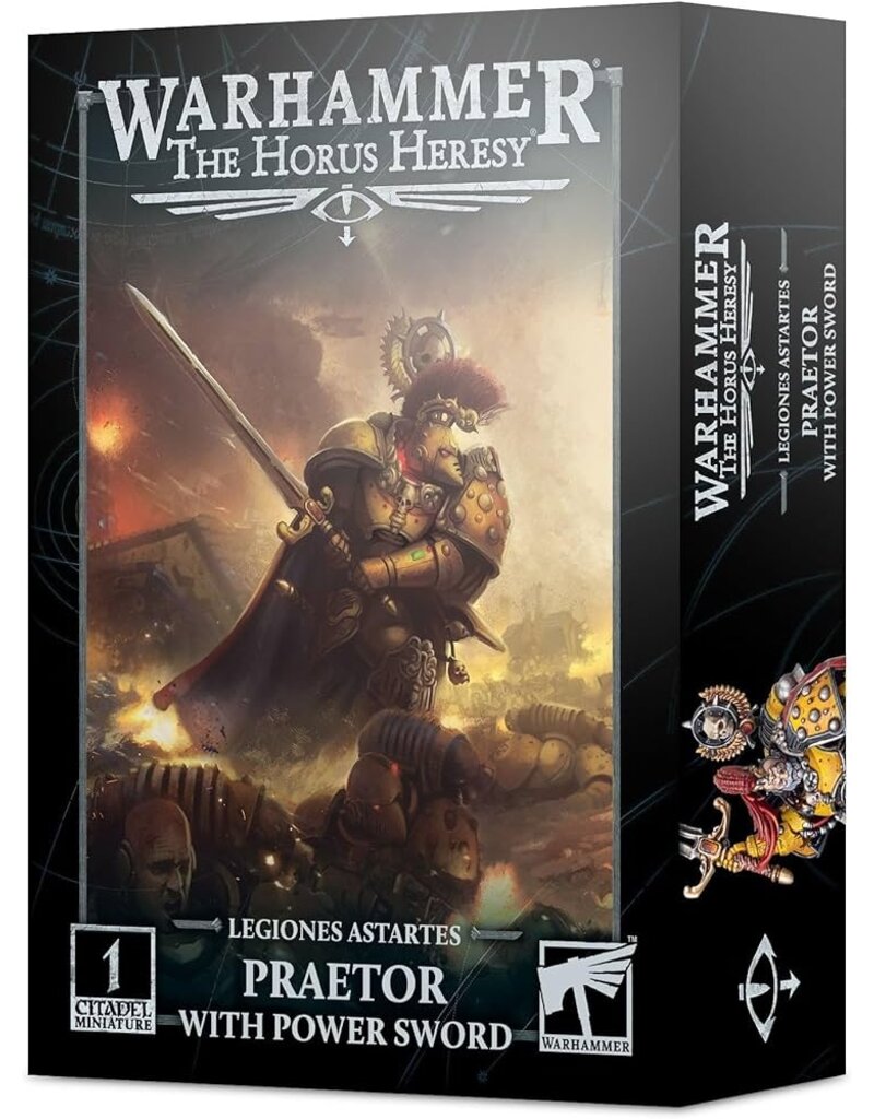 Games Workshop Warhammer The Horus Heresy Legiones Astartes Praetor with Power Sword