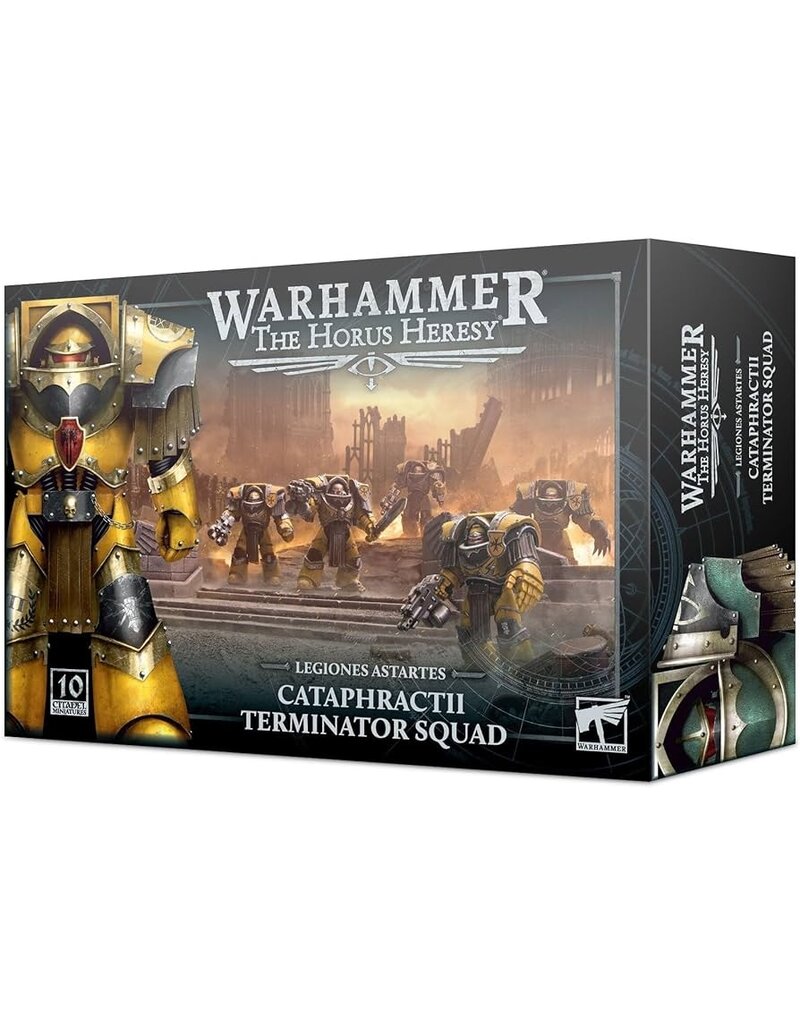 Games Workshop Warhammer The Horus Heresy Legiones Astartes Cataphractii Terminator Squad