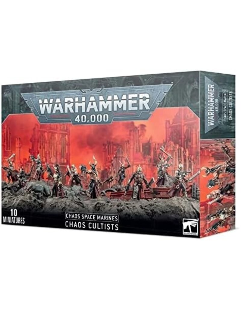 Games Workshop WH40k Chaos Space Marines Chaos Cultists