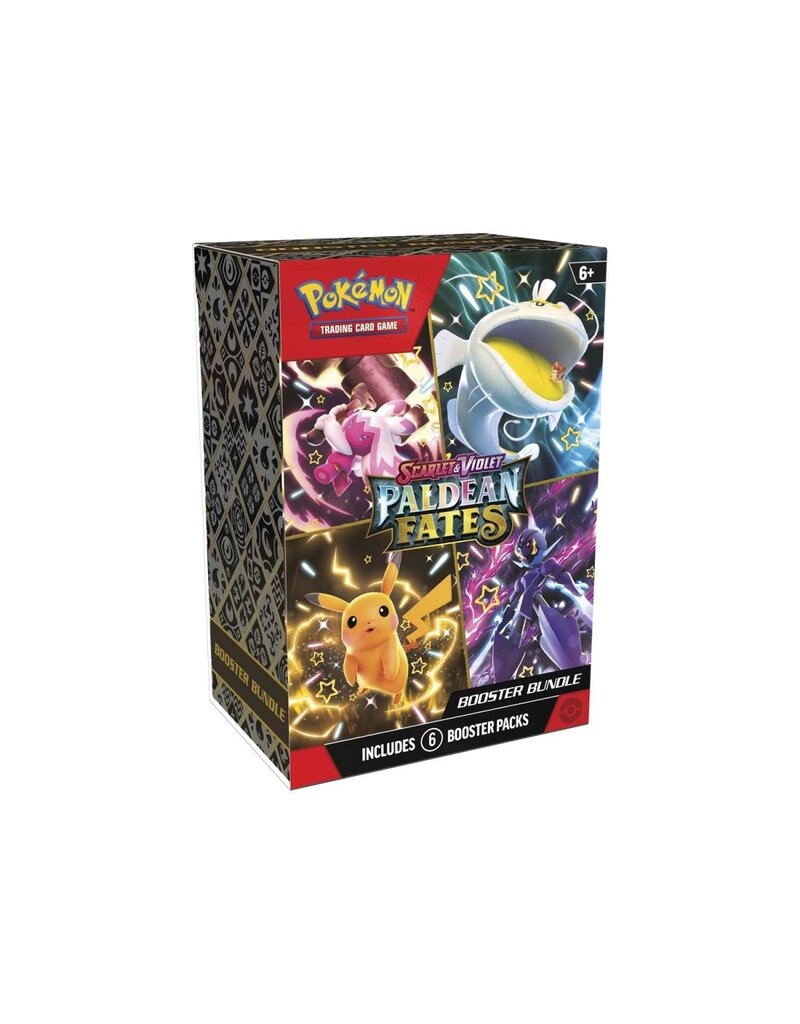The Pokemon Company Pokemon Scarlet and Violet 4.5 Paldean Fates Booster Bundle