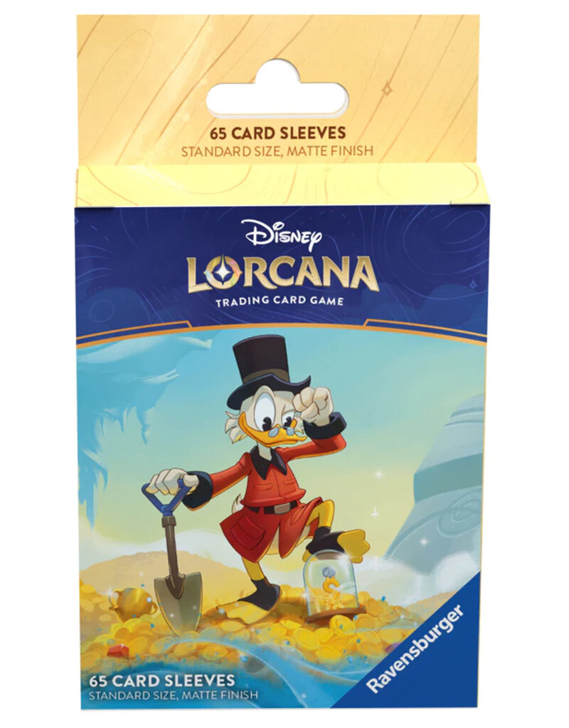 Ravensburger DP Lorcana TCG: Into the Inklands Deck Protector Scrooge McDuck