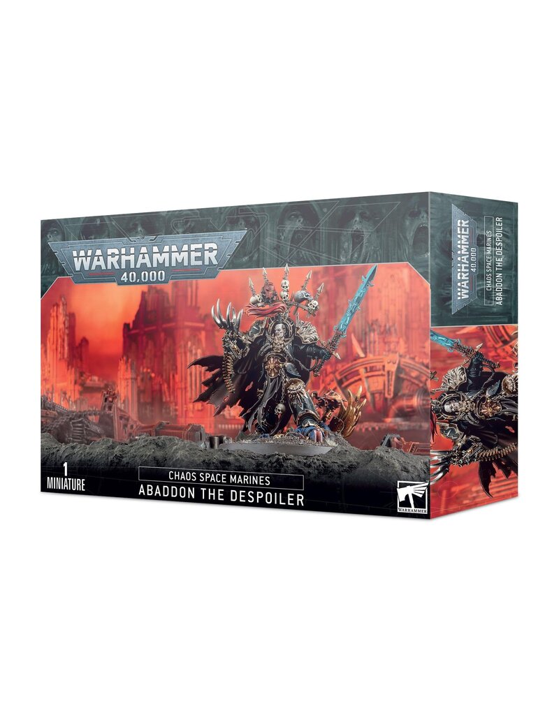 Games Workshop WH40k Chaos Space Marines Abaddon The Despoiler